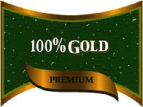 100% GOLD PREMIUM Logo (WIPO, 01.04.2009)