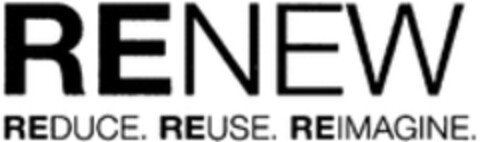 RENEW REDUCE, REUSE, REIMAGINE. Logo (WIPO, 15.05.2013)