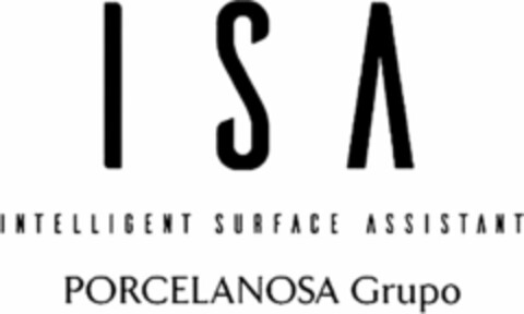 ISA INTELLIGENT SURFACE ASSISTANT PORCELANOSA Grupo Logo (WIPO, 27.04.2018)