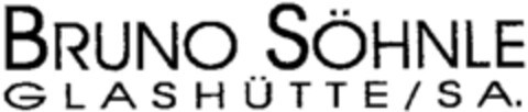 BRUNO SÖHNLE GLASHÜTTE/SA. Logo (WIPO, 10/04/2001)