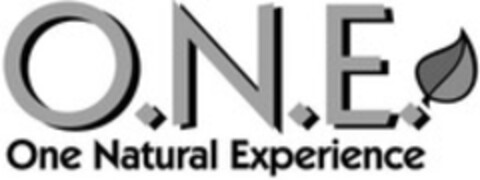 O.N.E. One Natural Experience Logo (WIPO, 11.05.2010)