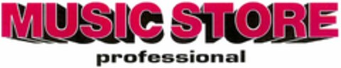 MUSIC STORE professional Logo (WIPO, 15.04.2014)