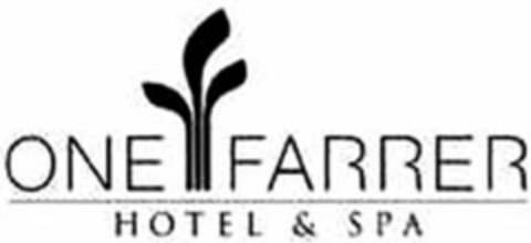 ONE FARRER HOTEL & SPA Logo (WIPO, 11/08/2013)