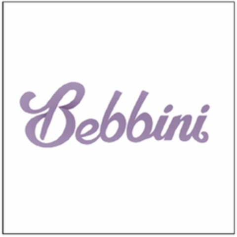Bebbini Logo (WIPO, 11/18/2013)