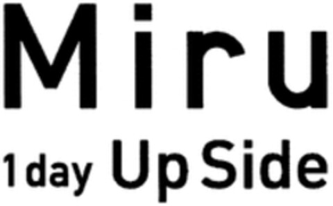 Miru 1day Up Side Logo (WIPO, 18.01.2017)