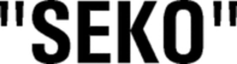 SEKO Logo (WIPO, 12.05.1989)