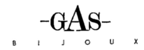 GAS BIJOUX Logo (WIPO, 23.11.1990)