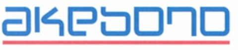 akebono Logo (WIPO, 01/29/2009)