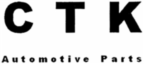 CTK Automotive Parts Logo (WIPO, 27.04.2011)