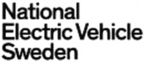 National Electric Vehicle Sweden Logo (WIPO, 05.03.2014)