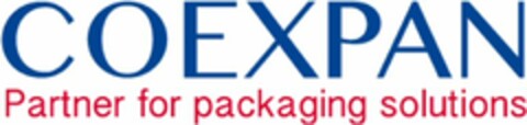 COEXPAN Partner for packaging solutions Logo (WIPO, 12/11/2015)