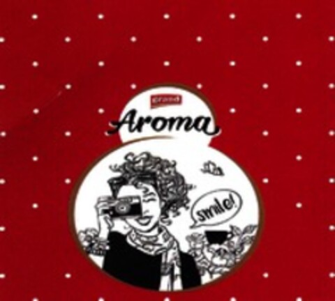 grand Aroma smile! Logo (WIPO, 24.02.2017)