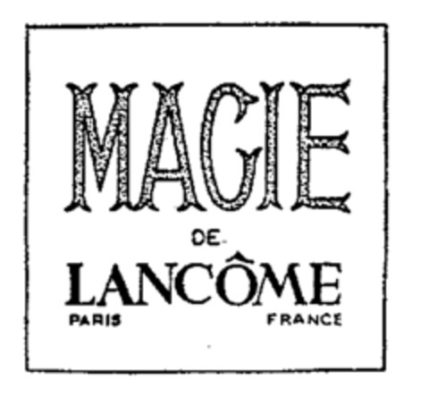 MAGIE DE LANCÔME Logo (WIPO, 30.12.1949)