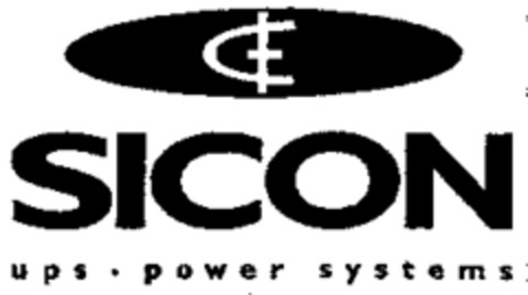 SICON ups power systems Logo (WIPO, 07/31/1997)