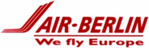 AIR-BERLIN We fly Europe Logo (WIPO, 19.06.2001)
