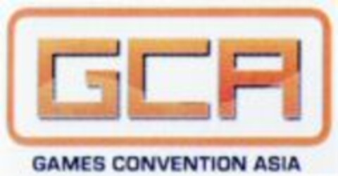 GCA GAMES CONVENTION ASIA Logo (WIPO, 11/01/2007)