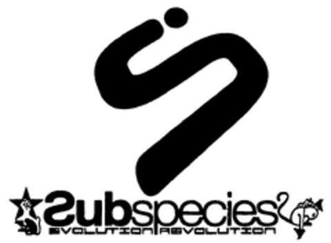 Subspecies EVOLUTION REVOLUTION EVOLUTION REVELUTION Logo (WIPO, 17.07.2008)