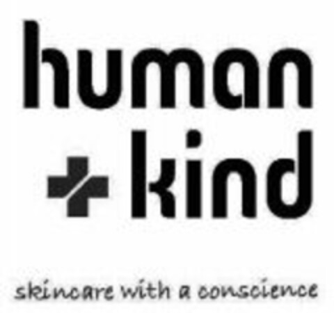 HUMAN + KIND skincare with a conscience Logo (WIPO, 30.06.2011)