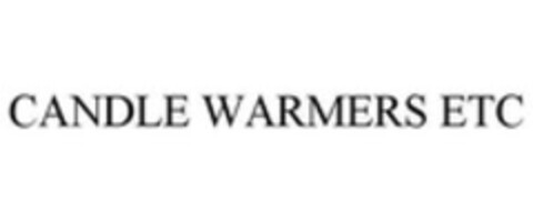 CANDLE WARMERS ETC Logo (WIPO, 04.05.2015)