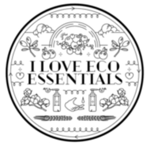 I LOVE ECO ESSENTIALS Logo (WIPO, 26.04.2019)