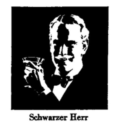 Schwarzer Herr Logo (WIPO, 11/10/1953)
