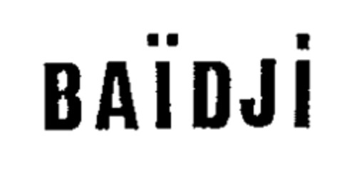 BAÏDJI Logo (WIPO, 04/11/1988)