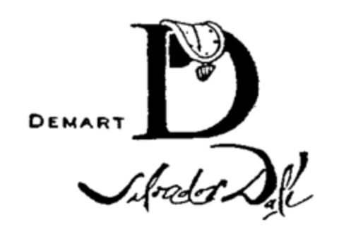DEMART D Salvador Dali Logo (WIPO, 03/14/1989)
