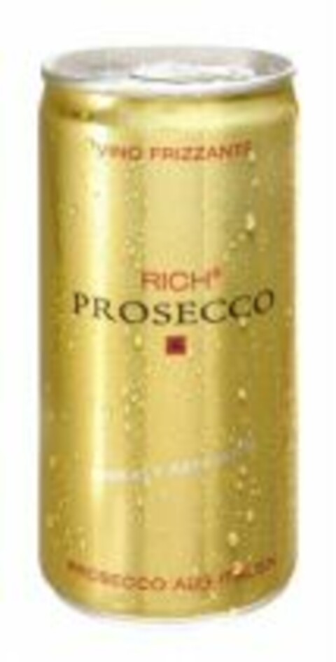 VINO FRIZZANTE RICH PROSECCO PROSECCO AUS ITALIEN Logo (WIPO, 14.03.2008)