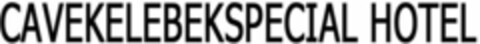 CAVEKELEBEKSPECIAL HOTEL Logo (WIPO, 06/03/2016)