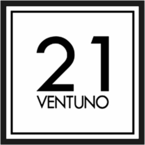 21 VENTUNO Logo (WIPO, 03.12.2020)