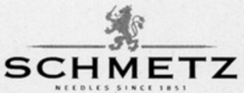 SCHMETZ NEEDLES SINCE 1851 Logo (WIPO, 05/05/1997)