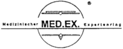 Medizinischer MED.EX. Expertenring Logo (WIPO, 06.10.2000)