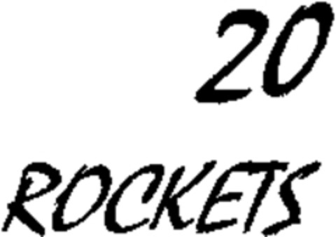 20 ROCKETS Logo (WIPO, 04.12.2002)