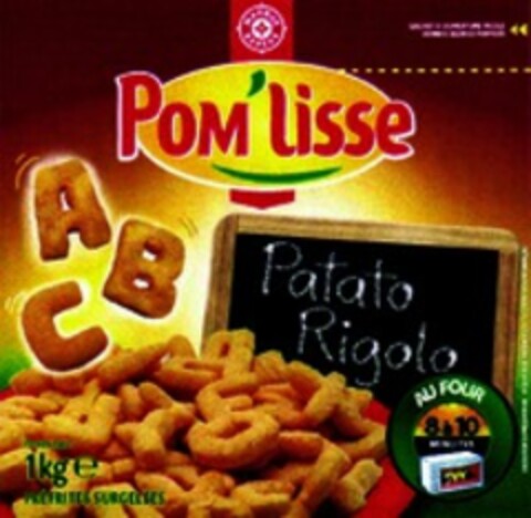 POM'Lisse Patato Rigolo Logo (WIPO, 03/04/2008)