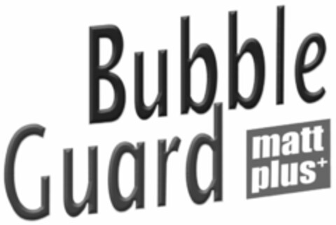 Bubble Guard matt plus+ Logo (WIPO, 22.04.2014)