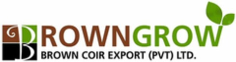 BROWNGROW BROWN COIR EXPORT (PVT) LTD. Logo (WIPO, 11/05/2016)