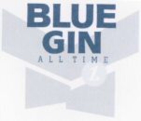 BLUE GIN ALL TIME Logo (WIPO, 18.08.2008)