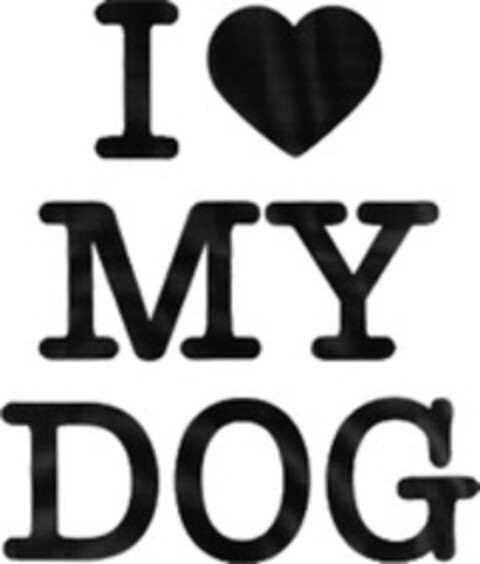 I LOVE MY DOG Logo (WIPO, 04/22/2009)