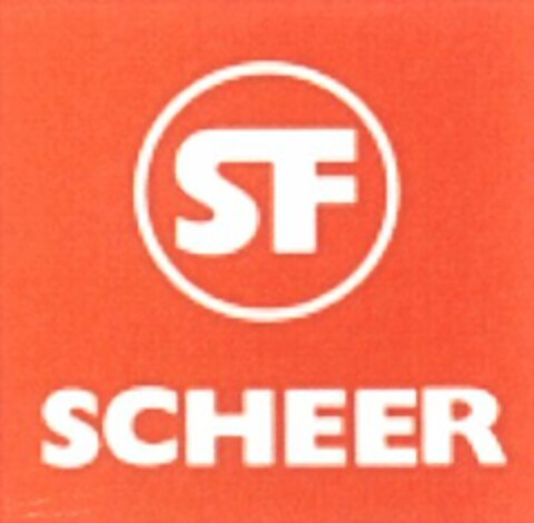 SF SCHEER Logo (WIPO, 01/19/2011)