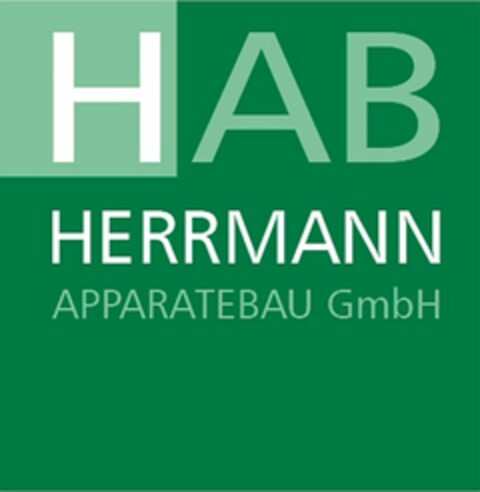 HAB HERRMANN APPARATEBAU GmbH Logo (WIPO, 17.02.2014)