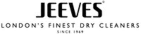 JEEVES LONDON'S FINEST DRY CLEANERS SINCE 1969 Logo (WIPO, 03.07.2015)