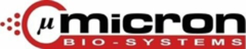 micron BIO-SYSTEMS Logo (WIPO, 07/05/2017)