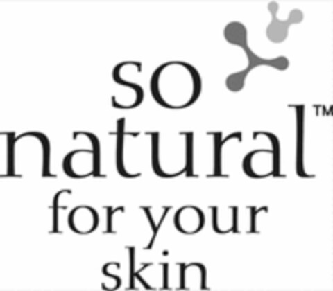 so natural for your skin Logo (WIPO, 07.06.2018)