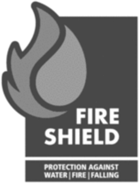 FIRE SHIELD PROTECTION AGAINST WATER FIRE FALLING Logo (WIPO, 11/16/2018)