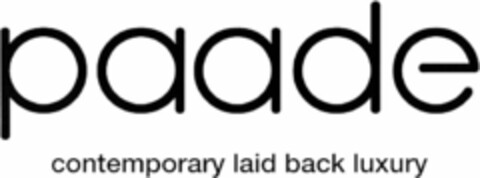 paade contemporary laid back luxury Logo (WIPO, 29.04.2019)