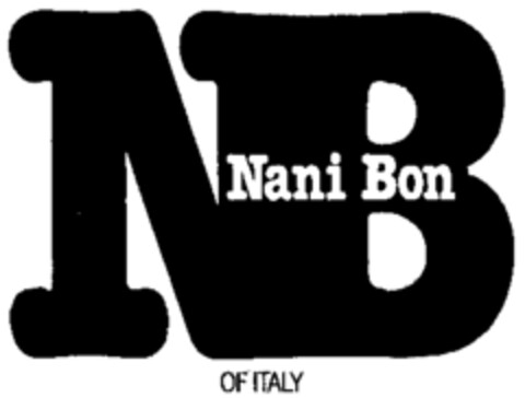 NB Nani Bon OF ITALY Logo (WIPO, 06.10.1977)