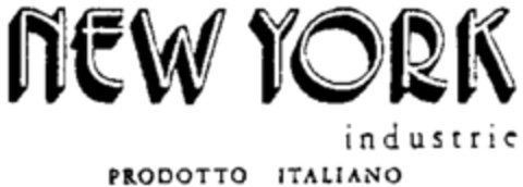 NEW YORK industrie PRODOTTO ITALIANO Logo (WIPO, 30.05.1988)
