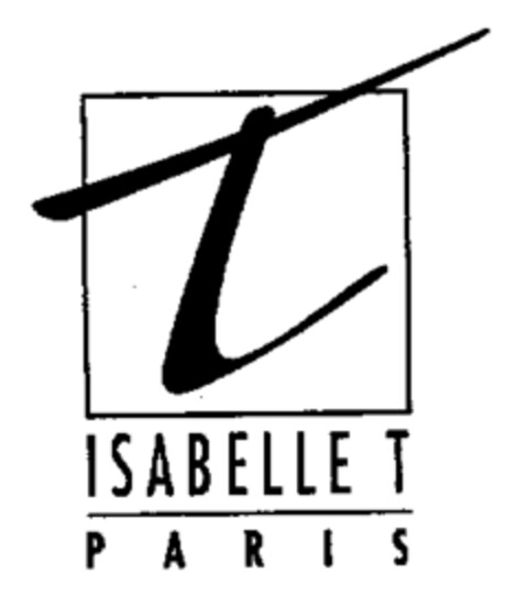 T ISABELLE T PARIS Logo (WIPO, 10.11.1992)