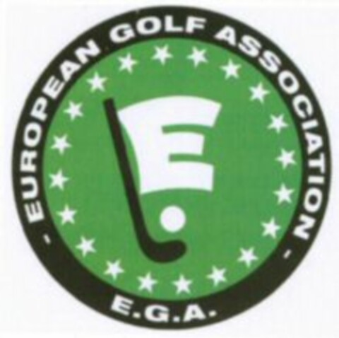 E EGA EUROPEAN GOLF ASSOCIATION Logo (WIPO, 24.10.2007)