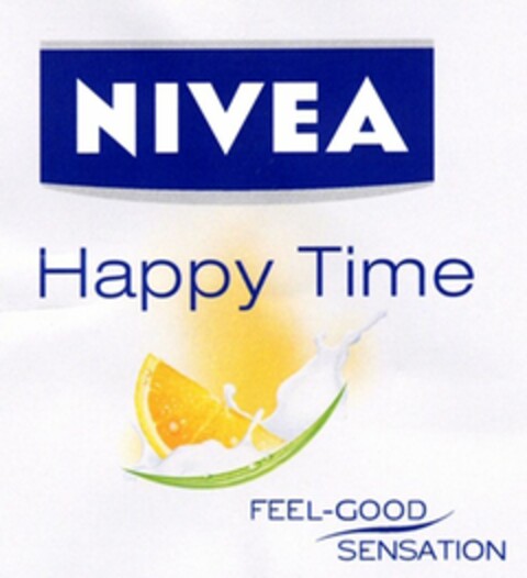 NIVEA Happy Time FEEL-GOOD SENSATION Logo (WIPO, 09.08.2008)